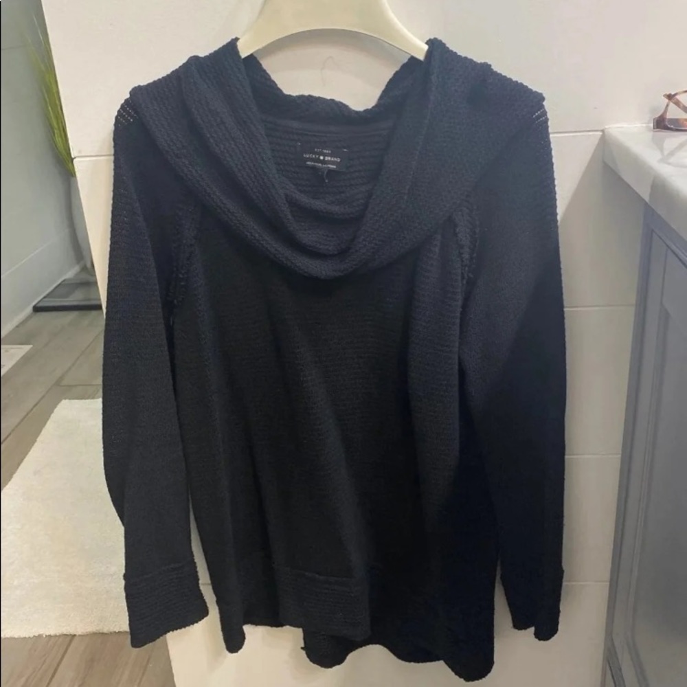 Lucky Brand cowlneck sweater